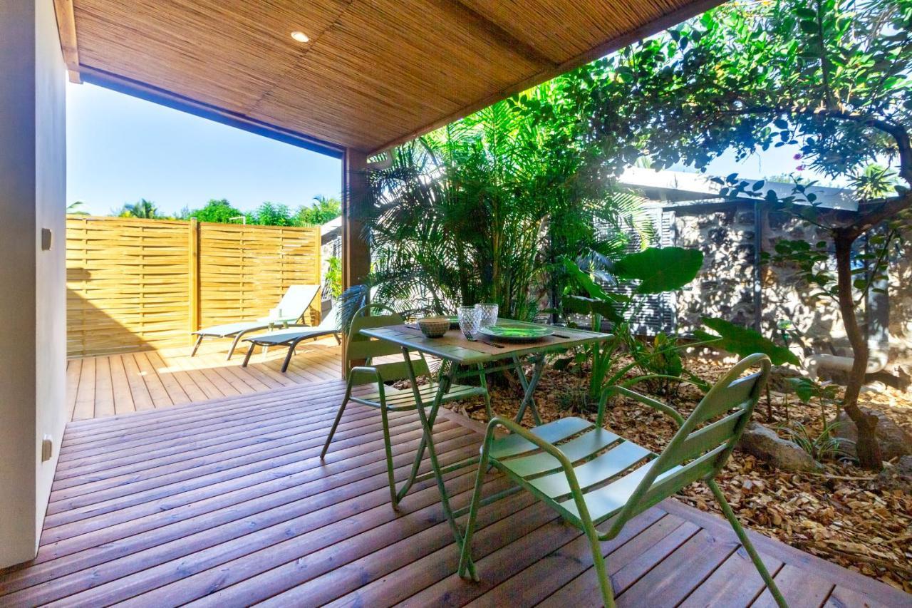 Idylle - Charmant Bungalow A 2 Pas Du Lagon La Saline Les Bains Zewnętrze zdjęcie
